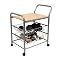 3-Tier Metal Trolley
