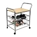 3-Tier Metal Trolley