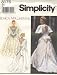 Simplicity Pattern #8176 - Jessica McClintock Misses' Bride's Dress