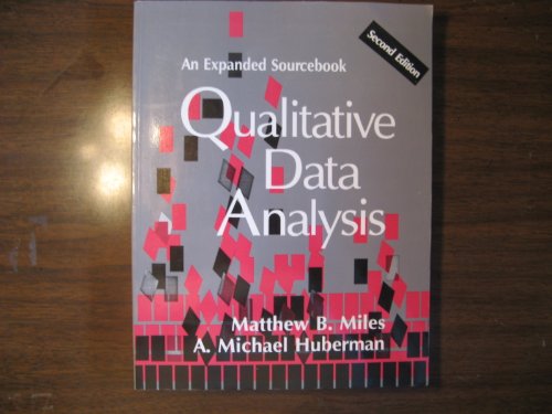Qualitative Data Analysis: An Expanded Sourcebook