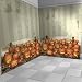 10' Pumpkin Patch Scene Setter
