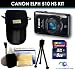 Canon PowerShot ELPH 510 HS Digital Camera (Black) Value Kit With 8 GB + Torkia Case + Vidpro Accessory Kit
