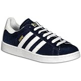 adidas Originals Men's Campus Suede Shoe,Navy/Run White,10 M