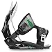 Flow Flite 2 2012 Black Snowboard Bindings : The Flite 2 does not break the bank, but delivers some solid allmountain performance for fun, everyday riding. The molded baseplate is engineered to balance support and forgiveness, and the DuPont POM plastic is super stable and durable in all temperature conditions. The DuPont POM hiback is responsive, but comfy enough for long days of riding. The CI-Flex PowerStrap with deep side cutouts provides ideal support for all-mountain riders, while the 3D-shape gives a direct boot-to-binding-to-board feel for those powerful toeside turns. 2 lateral Airframe MINIratchets and 2 medial QuickSet buckles allows you to simply adjust the footstrap to individual preferences at each corner, and EVA landing pads add all the cushioning and dampening you need.