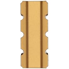Sandvik Coromant T-MAX SCREW CLAMP  Carbide Milling Insert, 215 Style, Rectangular, GC4040 Grade, Multi-Layer Coating, 21531211111,0.205" Thick, 0" Corner Radius (Pack of 10)