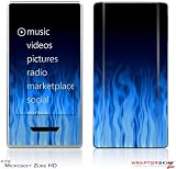 Zune HD Skin - Fire Blue by WraptorSkinz Zune HD Skin - Fire Blue by WraptorSkinz