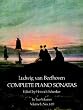 Ludwig Van Beethoven Complete Piano Sonatas Volume 1 (Nos. 1-15)