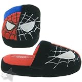 Spider-man Black and Red Slip On Slippers for Toddlers and Boys