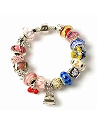 De Buman Sterling Silver Charm Bracelet