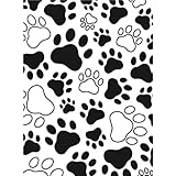 Darice 1218-03 Paw Print Design Embossing Folder, 4.25 by 5.75-Inch
