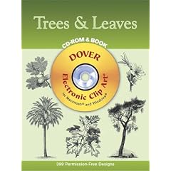 Trees and Leaves (Dover Electronic Clip Art)