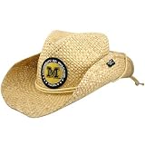 Missouri Tigers Straw Cowboy Hat