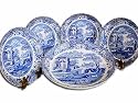Spode Blue Italian Pasta Serving Set - 5 Bowls
