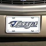 MLB Toronto Blue Jays White Metal License Plate