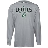 adidas Boston Celtics Ash Absolute Long Sleeve T-shirt
