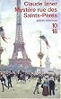 Les Enqu�tes de Victor Legris, tome 1 : Myst�re rue des Saint-P�res