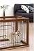 Richell Wood Pet Pen 90-60 Combo, Autumn Matte Finish