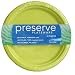 Preserve Plateware, Large, Pear Green, 8-Count Packages (Pack of 4)