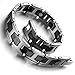 Kstyle Jewelry Tungsten Magnetic Hematite Mens Bracelet black & silver 8