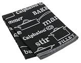 Calphalon Flat Kitchen Towel, Black Licorice