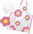 The Little Cook / Child's 3-piece Flower Power Apron Set