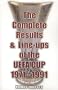 The Complete Results and Line-ups of the UEFA Cup 1971-1991