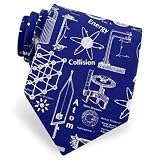 Men's Nuclear Physics Silk Tie by Wild Ties in Blue