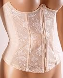 Waist Cincher Body Shaper Underbust Stretch Lace Boning