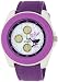 Sprout Unisex ST2006PRIVPR Eco-Friendly Corn Resin and Purple Organic Cotton Strap Watch image 4