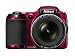 Nikon Coolpix L820 Fotocamera Digitale 16 Megapixel, Zoom Ottico 26x, Monitor LCD da 7.6 cm (2.7 Pollici), Stabilizzatore d'Immagine, Colore Rosso