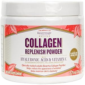 Reserveage Nutrition - Collagen Replenish Powder, Dietary Supplement, 2.75 ounces