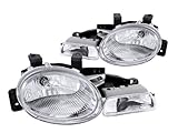 IMAGE OF Anzo USA 121032 Dodge Neon Crystal With Parking Lamp Chrome Headlight Assembly - (Sold in Pairs)