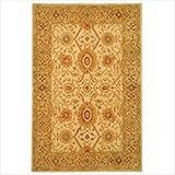 Safavieh AN516B Anatolia Collection 2-1/4 Feet by 12-Feet Handmade Hand-Spun Wool Area Runner, Ivory and Sage