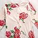 Newborn Baby Girls Long Sleeve Sweet Rose Romper Jumpsuit Bodysuit Outfits Clothes