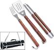 Essential 3 Piece BBQ set with Easy-To-Carry Tote