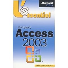 L'Essentiel : Microsoft Access 2003