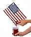 American Flag Flask for Liquor, Wine, Drinks: Beverage Dispenser Holds 2 Liters for Summer, July 4, Sports Tailgating, Birthday, Graduation, Cruises, Boating, BBQ Parties, by Party Flasks