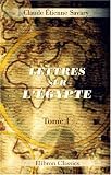 Lettres sur l'Égypte: Tome 1 (French Edition)