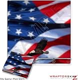 Sony PS3 Slim Skin - Ole Glory Bald Eagle