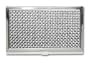 Small Boxes / Braided Silver Stainless Steel Business Card Holder Case