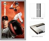 Silver Framed San Francisco Giants Buster Posey Poster 5713