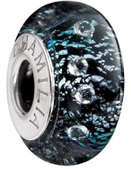 Authentic Chamilia Radiance Collection Black Shine Charm - OB-202