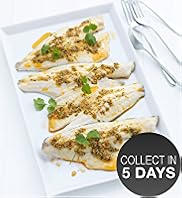 4 Sea Bass Fillets with Lemongrass Butter