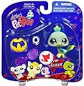 Littlest Pet Shop Assortment 'A' Series 4 Collectible Figure Peacock with Sunglasses