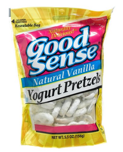 Good Sense Vanilla Yogurt Pretzels, 5.5-Ounce Bags (Pack of 12) by Good Sense