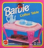 Barbie Coffee Table (1992 Arcotoys, Mattel)