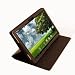 Navitech Brown Executive Premium Leather Flip Carry Case With Adjustable Stand For The Asus EeePad Transformer TF101 10.1 inch Tablet PC Android 3.0