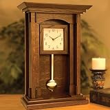 Arts and Crafts Pendulum Clock - Paper Plan (Woodworking Project Paper Plan)