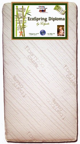 Colgate EcoSpring Diploma Crib Mattress, Ecru