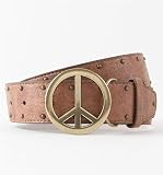 Nollie Distressed Jean Belt - Brown X Lrg